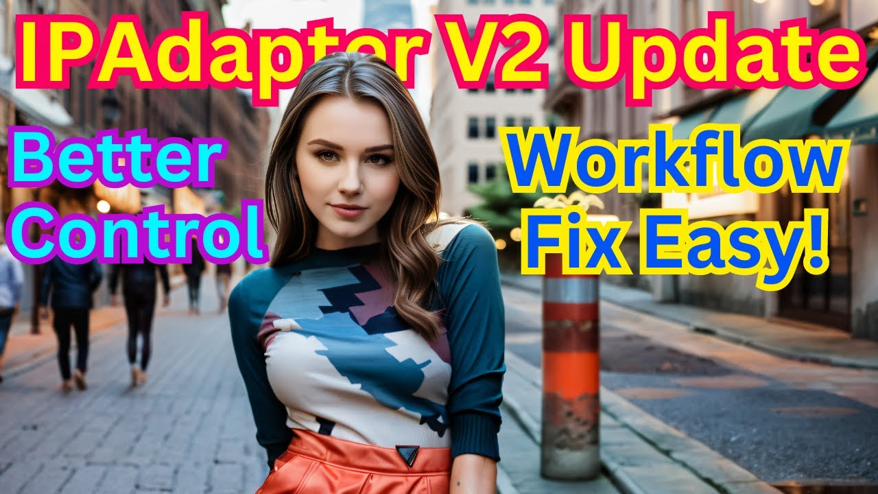 Ipadapter V2 Update Your Comfyui Workflow And New Ipa Features Youtube