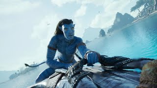 AVATAR 2 : THE WAY OF WATER | The Sullys Learn to Ride Scene | 4K IMAX - Dolby Atmos