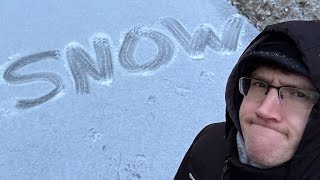 My First North Carolina Snow!