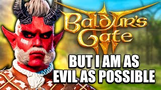 Being as evil as possible in Baldur's Gate 3