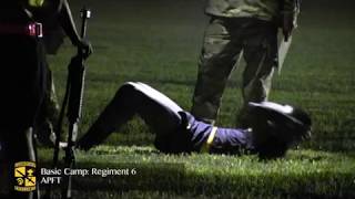 6th Regiment, Basic Camp 2017 | APFT