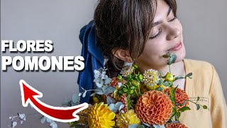 Manualidades caseras- como hacer flores pompón de colores