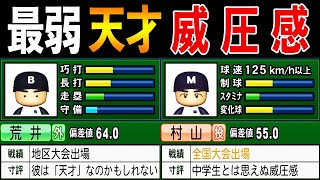 #39 ミラクルHR再び！！最弱天才＆威圧感中学生をスカウト！！【パワプロ2021・栄冠ナイン・ゆっくり実況】