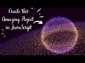 Create Animated Spiral Galaxy Using HTML, CSS & JavaScript | Advanced JavaScript Projects