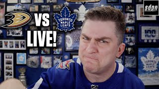 Toronto Maple Leafs vs. Anaheim Ducks Watchalong LIVE w/ Steve Dangle