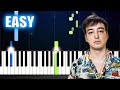 Joji - Die For You - EASY Piano Tutorial