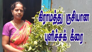 கிராமத்து ருசியான புளிச்சக்கீரை எப்படி கடைவது