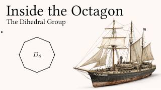 Inside the Octagon: Dihedral Group D8 | Abstract Algebra | Group Theory | Dgmathic | Python - Manim