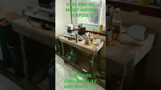 PAGGAWA NG MESA? ANONG PURPOSE? PAANO GUMAWA NG MESA? MESA PAANO GUMAWA? PAANO GAWIN ANG MESA? #mesa