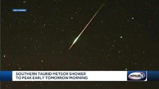 Southern Taurid meteor shower to peak early Tuesday morning