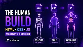 HTML vs CSS vs JavaScript Explained Visually 👨💻⚡