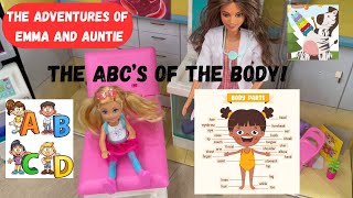 The ABC's of the Body Song!   The Adventures of Emma and Auntie