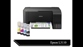 Epson L3110 Complete Setup