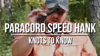 Knots to Know: Paracord Speed Hank