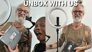 UNBOX with us/ A German 🇩🇪 gifted his 🇳🇬 fiancee/He did the UNBOXING 🤔/ He is super supportive 🏝.