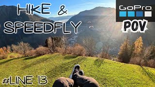 Golden Sunset Speedfly | Flare Line 13 Speedflying