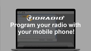 TIDRADIO Wireless Programmer-Program your radio with your mobile phone!