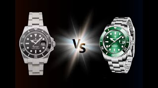 Reseña comparativa entre Rolex Submariner y Pagani Design PD1661