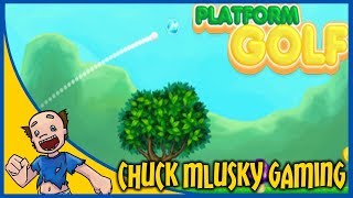 Platform Golf Gameplay - Hole In One...Almost!