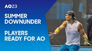 Biggest Names in Tennis Arrive | Australian Open 2023