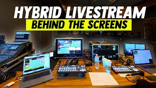 Hybrid Livestream Behind The Scenes - Zoom Webinar + Zoom Guest Speakers