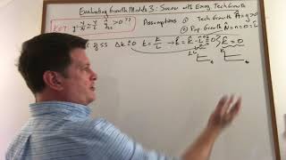 Evaluating Growth 3 Solow w Exogenous Tech