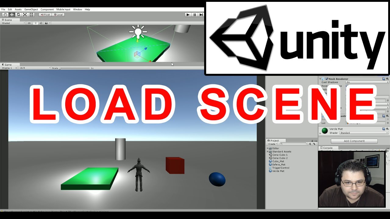 Unity 3d Load Scene Com Scenemanager Tutorial Em Português Youtube