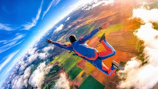 INSANE Skydiving 25,000ft Without a Parachute