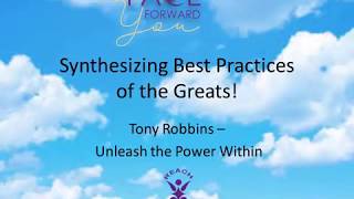 Unleash the Power Within with Mr. Tony Robbins.  Learn best thrive practices! - Face Forward Y.O.U.