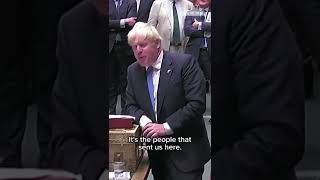 Boris Johnson’s Final Speech As #PrimeMinister