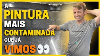 DESCONTAMINAÇÃO DE PINTURA RÁPIDA!!! Melhor método