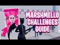 Marshmello Search a showtime poster Location | Fortnite event Challenges