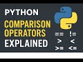 Python Comparison Operators Explained | Beginner’s Guide