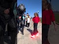 teaching shuffle ⭐️ little girl dancing astronomia 😱🔥 35 000 000 subs