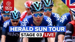 RACE REPLAY: Jayco Herald Sun Tour 2020 Stage 3 | Bright - Wangaratta