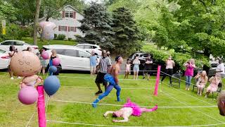 Couple Holds WWE-Style Gender Reveal Party