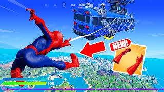 *NEW* Fortnite Spider-Man Mythic is BROKEN!