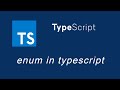 Typescript tutorial #11 Enum in TypeScript