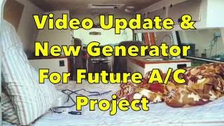 Campervan Cory - Update Video & New Generator For Future 5000 BTU A/C Unit