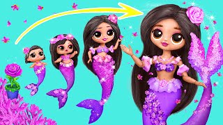 Isabela Mermaid Growing Up / 10 LOL OMG DIYs