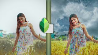 Snapseed Sky Background Change Photo Editing || Snapseed Photo Editing New Trick ||