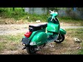 vespa px full restoration modern classic style