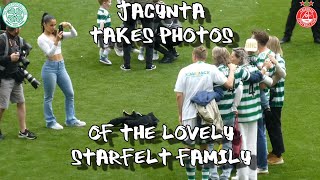 Jacynta Takes Photos of Lovely Starfelt Family - Celtic 5 - Aberdeen 0 - 27 May 2023