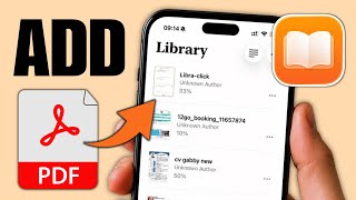 How To Add PDF To Books On iPhone (Step By Step)