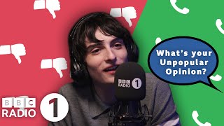 Are room temperature drinks more superior? Finn Wolfhard plays Unpopular Opinion