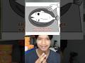 ILusi Wajah Perempuan Di Gambar Ikan #shorts #illusion #opticalillusion #tebaktebakan