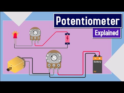 What is the working of potentiometer?