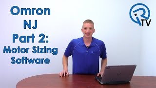 Omron NJ Part 2: Motor Sizing Software