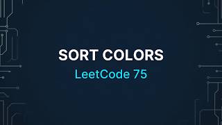 LeetCode 75 – Sort Colors | Two Pass Partition Approach | Python