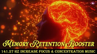 Mental Energizer Frequency | Increase Focus \u0026 Concentration Music | Memory Retention Booster